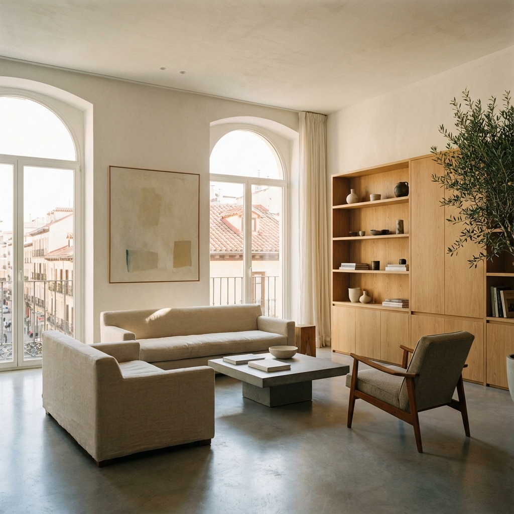 Vivienda en Madrid de la familia Gómez